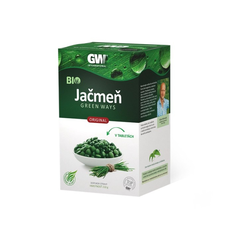BIO Jačmeň Green Ways tablety