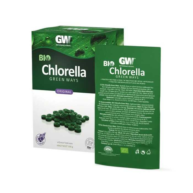 BIO Chlorella Green Ways tablety